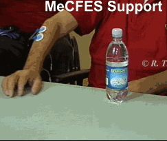 MeCFES assisting the grasp